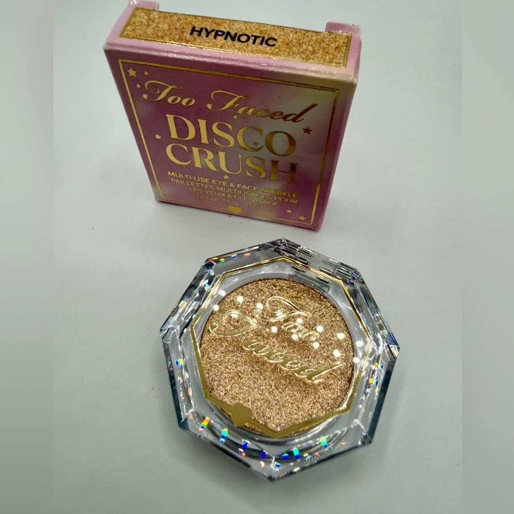 NEW Too Faced Disco Crush Multi-Use Eye + Face Sparkle: HYPNOTIC